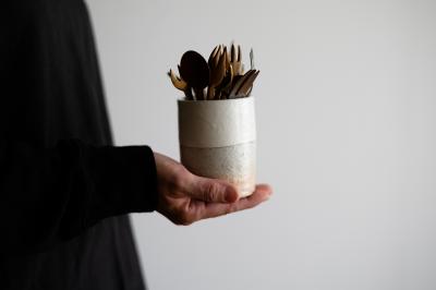 荒鉄線カトラリースタンド 小