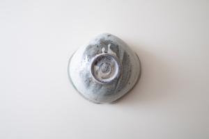 青灰りんご鉢 中