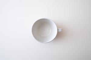 渕荒横彫 スープカップ 切立