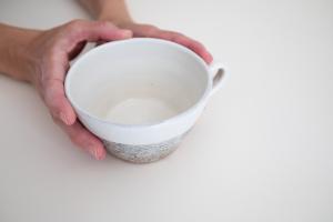 渕荒横彫 スープカップ 切立