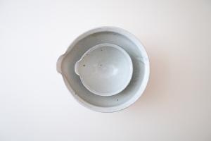 青灰 片口ボウル 8寸