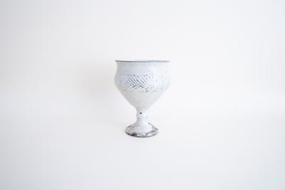青灰 ゴブレット 丸