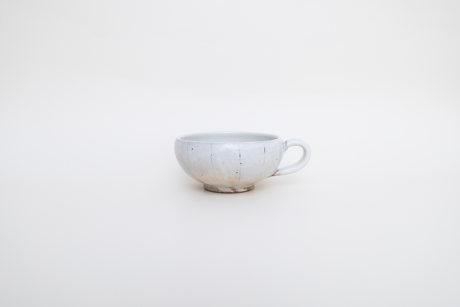 縦鉄線スープカップ 丸