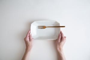 鉄散八角深鉢 小