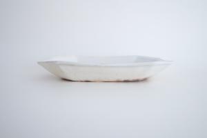 鉄散八角深鉢 大