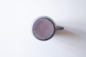 グレー釉 リーフピッチャー 大