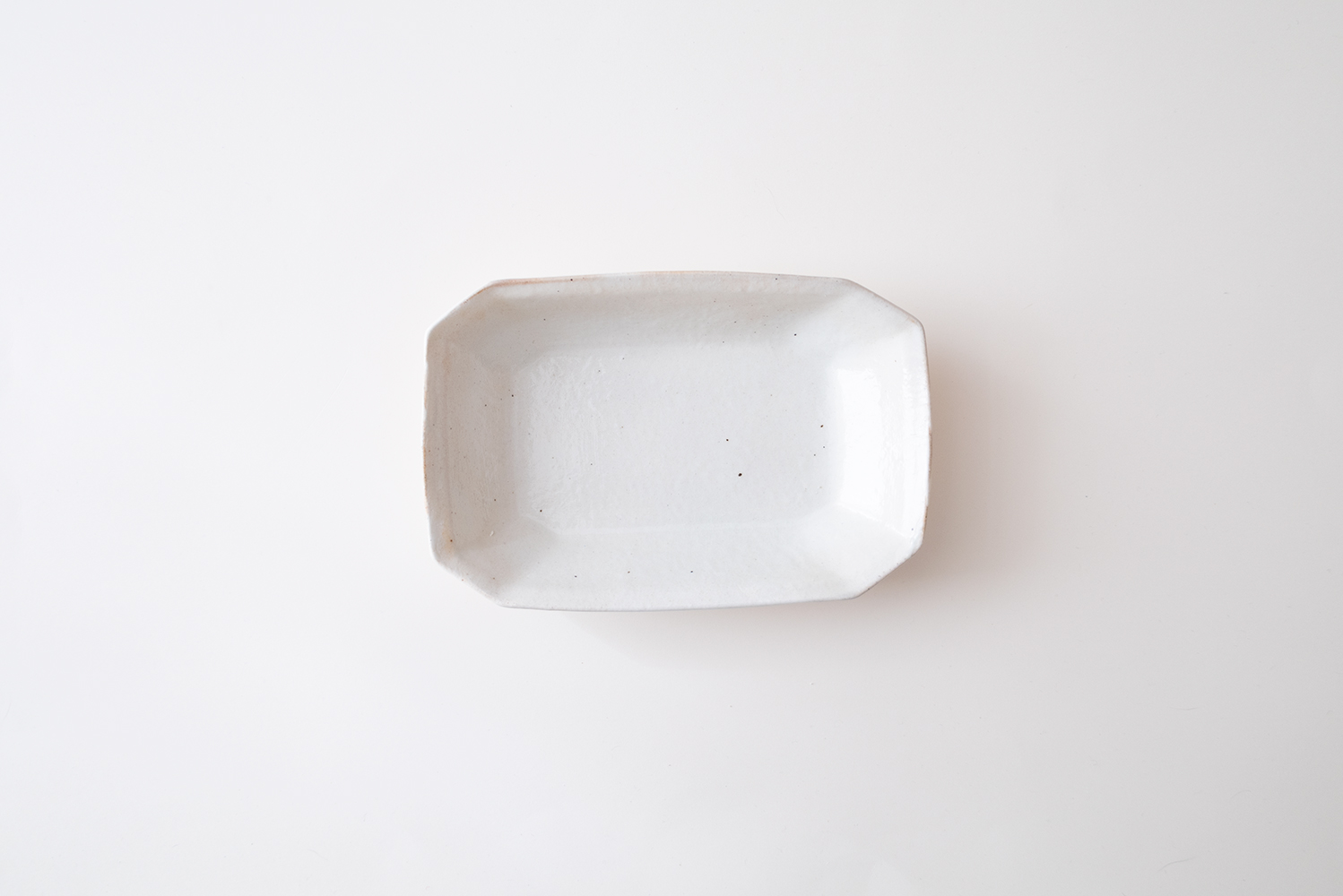 鉄散八角深鉢 小