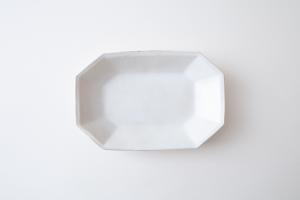 鉄散八角深鉢 大