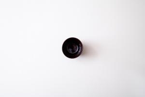 飴釉ぐい呑切立