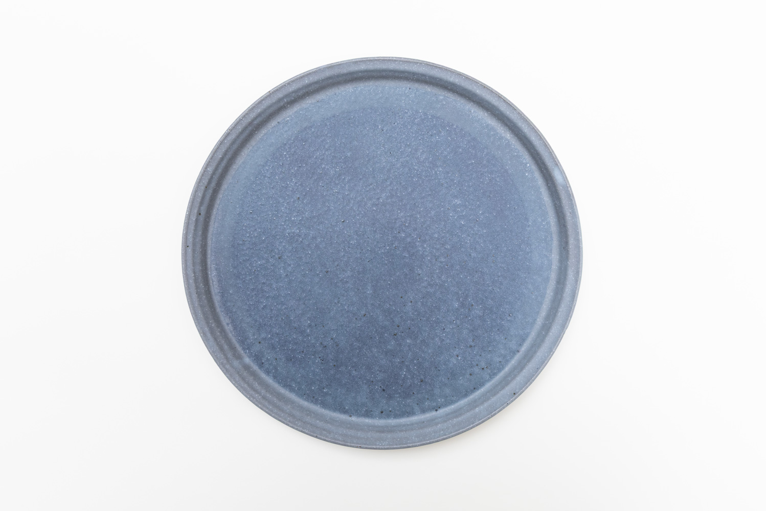 グレー釉エッジプレート φ290