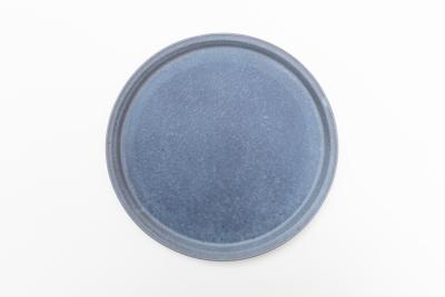 グレー釉エッジプレート φ290