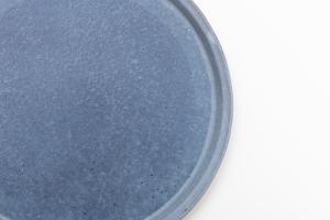 グレー釉エッジプレート φ290