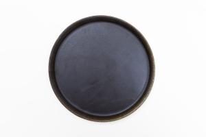 錆釉エッジプレート φ290