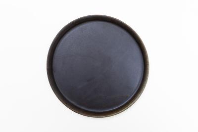 錆釉エッジプレート φ290