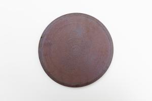 錆釉エッジプレート φ290