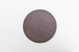 錆釉エッジプレート φ260