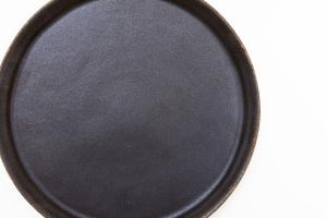 錆釉エッジプレート φ260