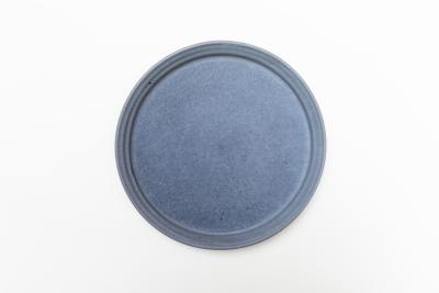 グレー釉エッジプレート φ260