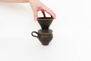 錆釉 ドリマグ 丸