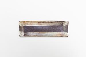 キナリ刷毛目 長皿