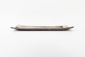 キナリ刷毛目 長皿