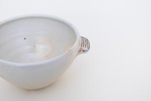 横彫耳付スープボウル