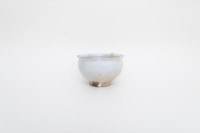鉄散 輪花碗