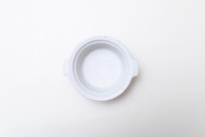 白釉グラタン皿 小