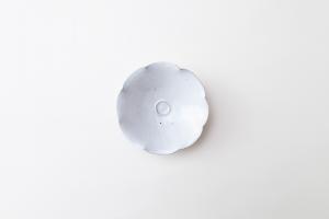 鉄散 4寸 輪花鉢