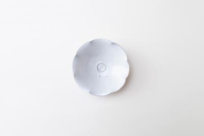 鉄散 4寸 輪花鉢