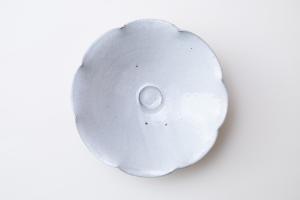 鉄散 4寸 輪花鉢