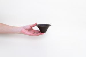 錆釉 あさがお鉢 φ110