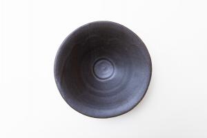 錆釉 あさがお鉢 φ230