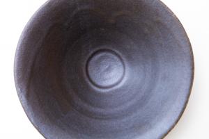 錆釉 あさがお鉢 φ230