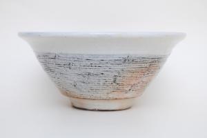 渕荒横彫切立丼鉢