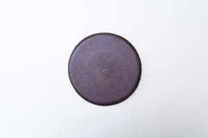 錆釉 フリルプレート M