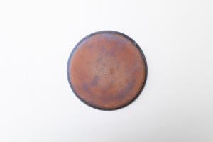 グレー釉 フリルプレート M