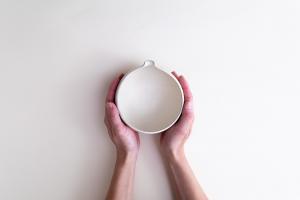 片口鉢 大 粉引