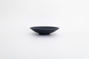 3段皿 大 黒マット