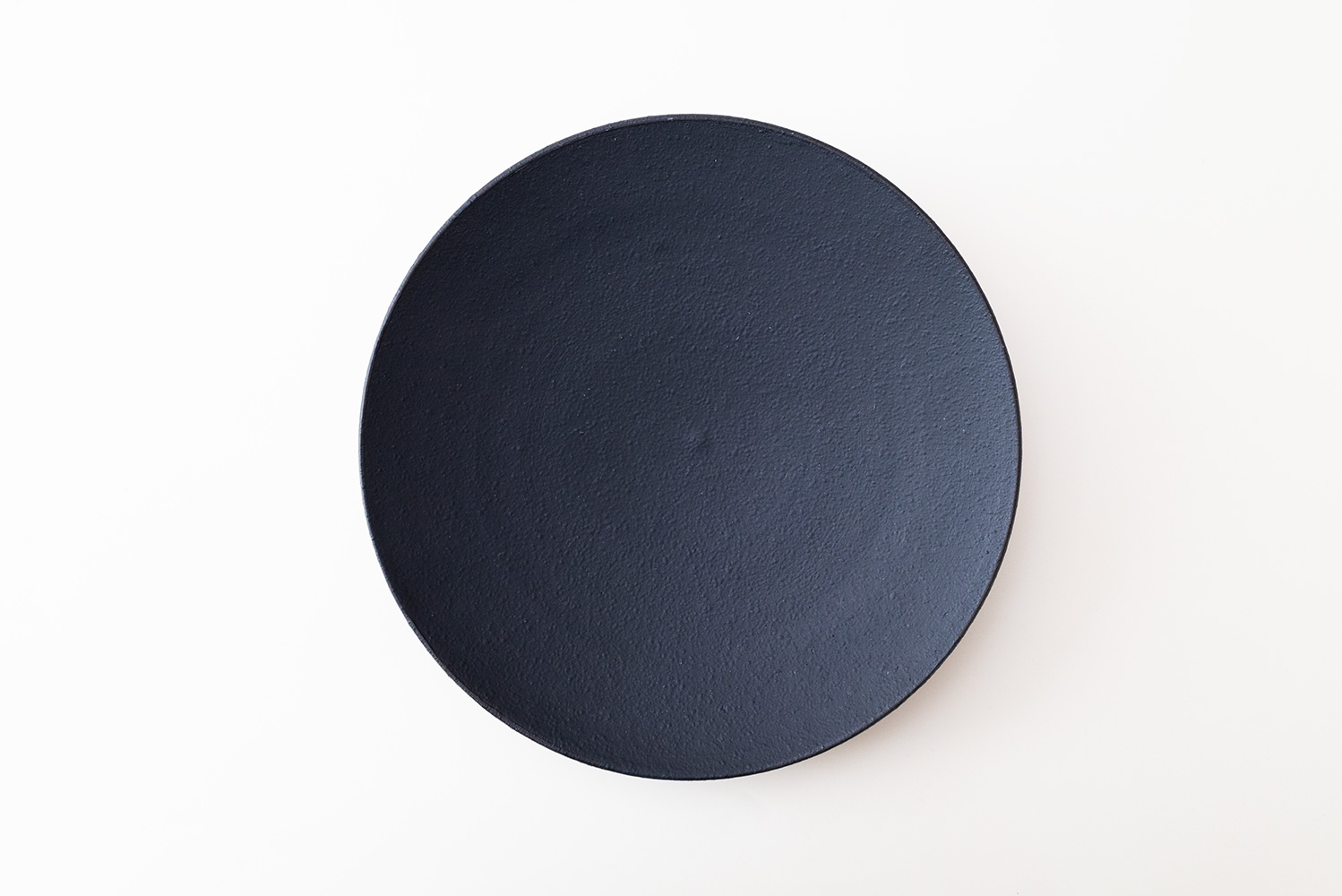 8寸皿 黒マット