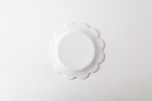 フラワープレート 白マット