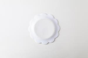 フラワープレート 白