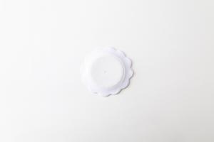 フラワープレート 白 φ110