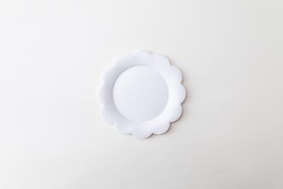 フラワープレート 白 φ150